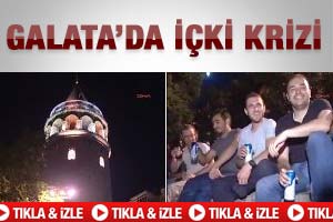 Galata'da içki krizi-İzleyin