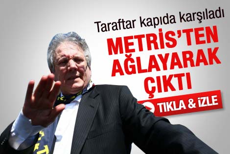 Aziz Yıldırım Metris'ten çıktı