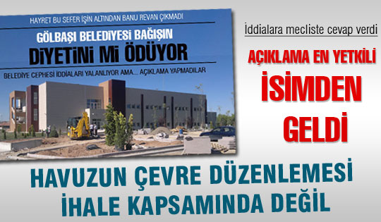 Cevap en yetkili isimden geldi