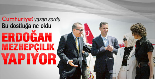 Beşar Esad: Erdoğan mezhepçilik yapıyor