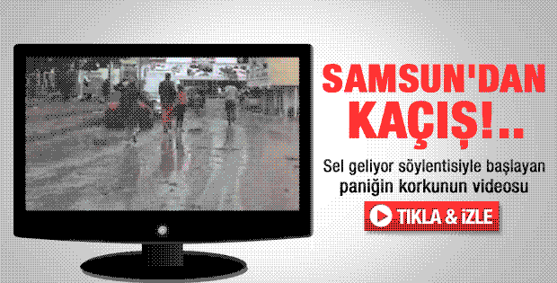 Samsun'da yeni sel geliyor korkusuyla kaçış
