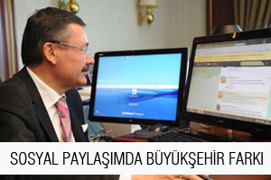 SOSYAL PAYLAŞIMDA BÜYÜKŞEHİR FARKI