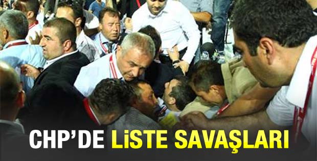 CHP 34. Olağan Kurultayı'nda Parti Meclisi açıkland