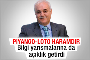 Nihat Hatipoğlu: Piyango ve loto haramdır