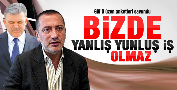 Fatih Altaylı'dan Ahmet Sever'e anket cevabı