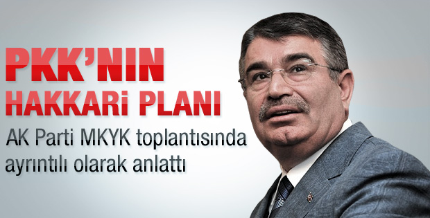 Bakan Şahin PKK'nın Hakkari planını anlattı