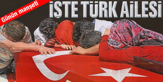 Günün manşeti Posta'dan: İşte Türk ailesi