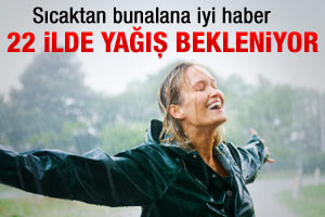 22 ile kuvvetli yağış uyarısı