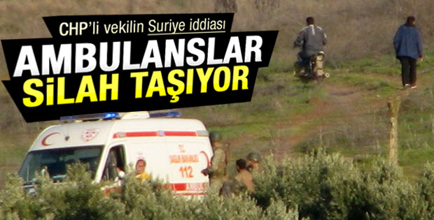 CHP'den Suriye iddiası