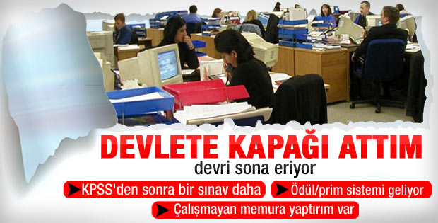 KPSS'yi kazanan memura kötü haber