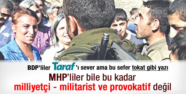 Taraf yazarı Oğur'dan BDP'ye sert kucaklaşma tepkisi