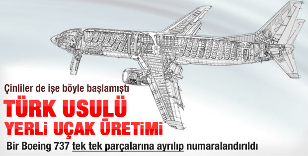 Çin modeliyle Türk usulü yerli uçak