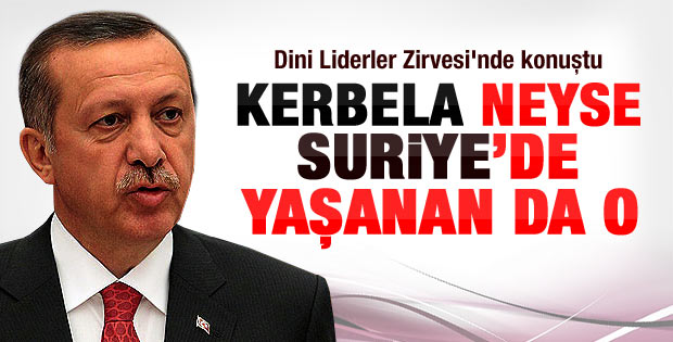 Erdoğan'ın Dini Liderler Zirvesi açılış konuşması