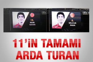 Arda milli takım oldu