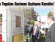 Adına Yapılan Anıtın Açılışını Yaptı
