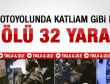 TEM Otoyolu'nda katliam gibi kaza