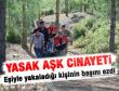 Karısını başka adamla yakalayınca çıldırdı