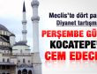 CHP'li vekilden cami ve cemevi çıkışı