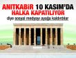 Anıtkabir 10 Kasım'da 10.00'a kadar ziyarete kapalı