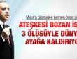 Erdoğan'dan Mısır ziyareti öncesi açıklama