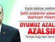 Erdoğan'dan dokunulmazlık çıkışı: Oyumuz azalırsa azalsın