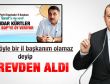 AK Parti Diyarbakır İl Başkanı görevden alındı iddiası