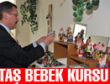 BELMEK’TE TAŞ BEBEK KURSUNA YOĞUN İLGİ…