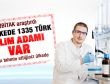 47 ülkede 1335 Türk bilim insanı