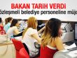 Faruk Çelik binlerce çalışana müjdeyi verdi