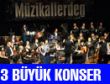 BÜYÜKŞEHİR BELEDİYESİ YENİ YILI 3 KONSER İLE KARŞILADI