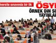 ÖSYM örnek din soruları yayınladı