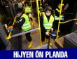 EGO OTOBÜSLERINDE HİJYEN ÖN PLANDA…