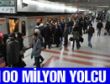 RAYLAR ÜZERİNDEN YILDA 100 MİLYON YOLCU TAŞINDI…