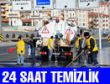 BÜYÜKŞEHİR’DEN 24 SAAT TEMİZLİK…