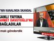 Davutoğlu diye canlı yayına vatandaşı bağladılar