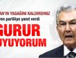 Baykal: Erdoğan'ın yasağını kaldırmak iftiharımızdır