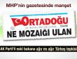 MHP'nin gazetesinden Şahin'e ağır cevap