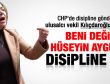 Disipline sevk edilen CHP'li vekil isyan etti