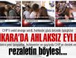 Ankara'da ahlaksız eylem