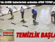 Belediyeden apar topar çalışma