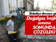 Doğalgaz hatları döşeniyor.