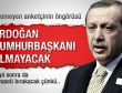 Tarhan Erdem: Erdoğan Köşk'e çıkmak istemiyor