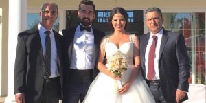 Bayram Duman'ın kızı evlendi