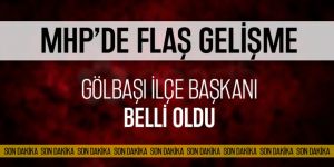 Mhp ilçe başkanı belli oldu