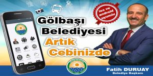 Gölbaşı Belediyesi artık cepte