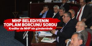 MHP'den borç sorusu