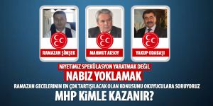 MHP 2019 yerel seçimlerini kimle kazanabilir?