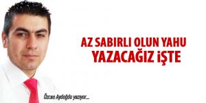 Özcan Aydoğdu yazıyor