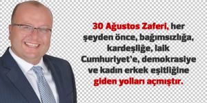CHP İlçe Başkanı Elikesik'ten 30 Ağustos mesajı
