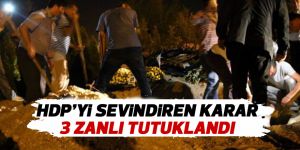 Aysel Tuğluk'un Annesinin Cenazesine tepki gösteren 3 Zanlı Tutuklandı